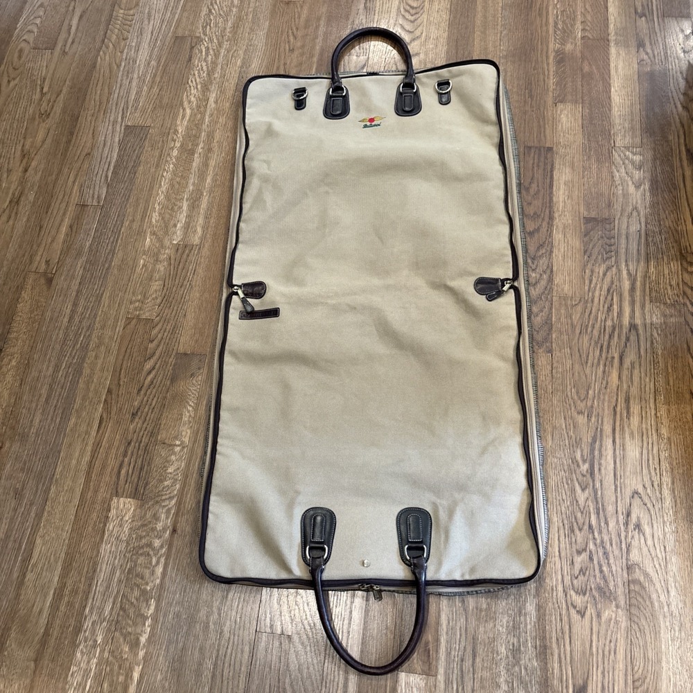 Peter Millar canvas garment bag- Baltusrol Embroidery Logo